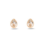 Delicate Bar Stud Earrings - Ancient Roman Inspired Design