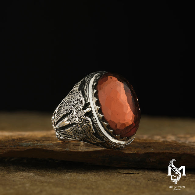Zultanite Men's Ring - Distinct Color-Changing Gemstone