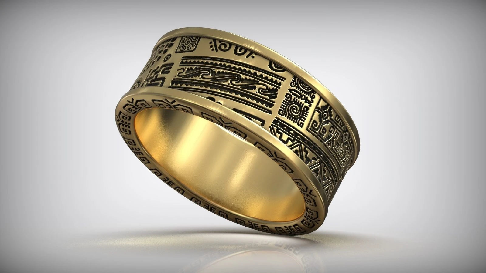 Premium Samoan Maori Design Ring