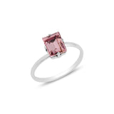 Anello Swarovski Baguette - Eleganza Minimalista per una Scintilla Quotidiana