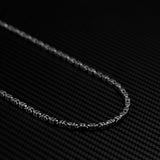 Sterling Silver Chain Necklace - Bold Kratos Link Design