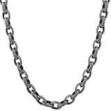 Sterling Silver Chain Necklace - Distinctive Link Design