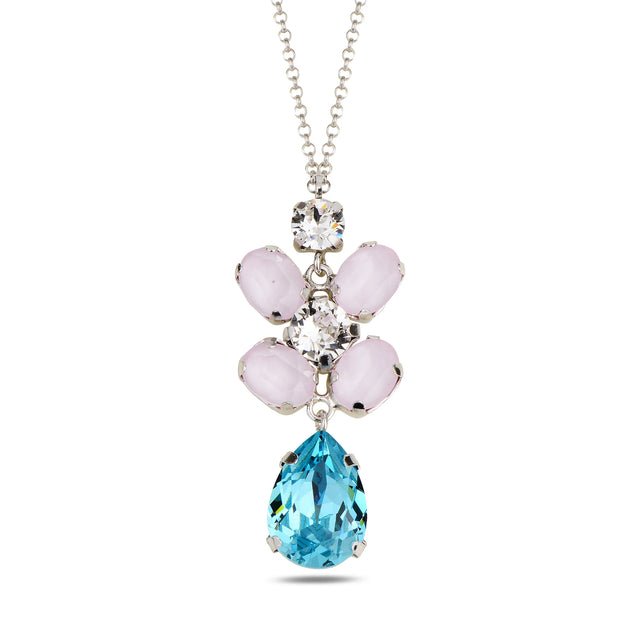 Radiant Chandelier Pendant Necklace - Voluminous Statement Piece