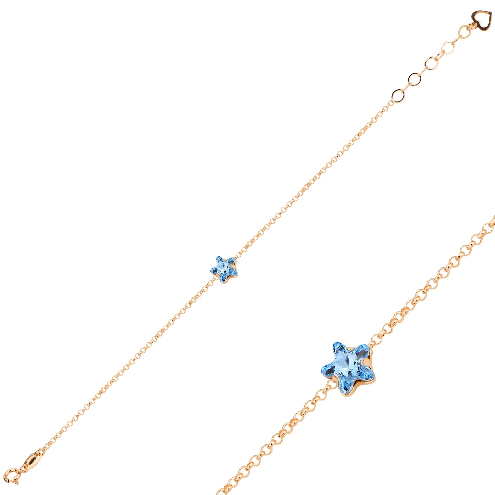 Nature-Inspired Star Bracelet - Whimsical Celestial Charm