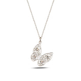Butterfly Tree of Life Necklace - Symbol of Growth & Beauty