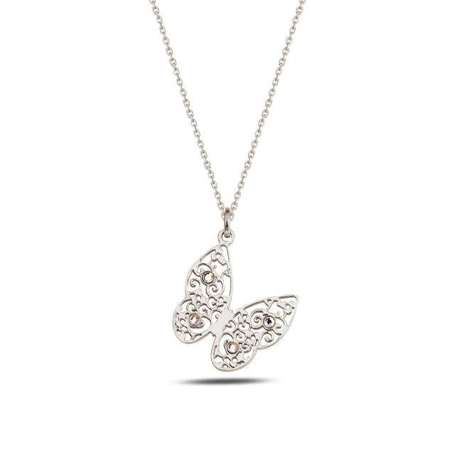 Butterfly Tree of Life Necklace - Symbol of Growth & Beauty