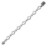 Sterling Silver Chain Bracelet - Classic Link Design