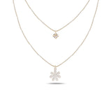 Sterling Silver Daisy Pendant Necklace - Delicate Floral Charm