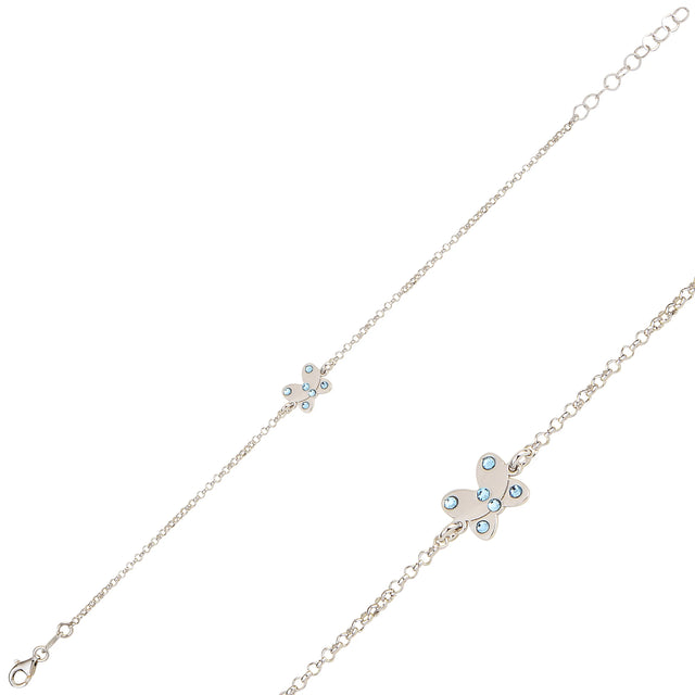 Delicate Butterfly Bracelet - Nature-Inspired Charm