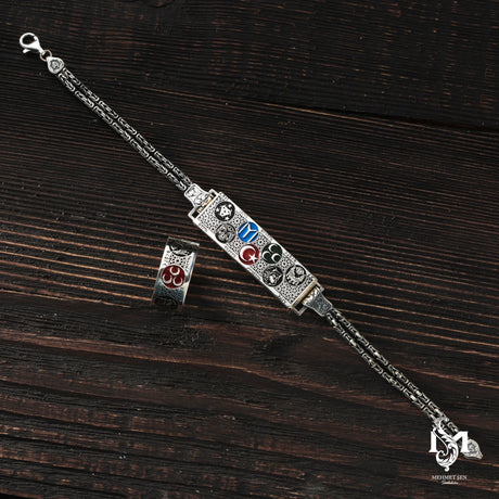 Sterling Silver Men's Set - Historical Heritage Design