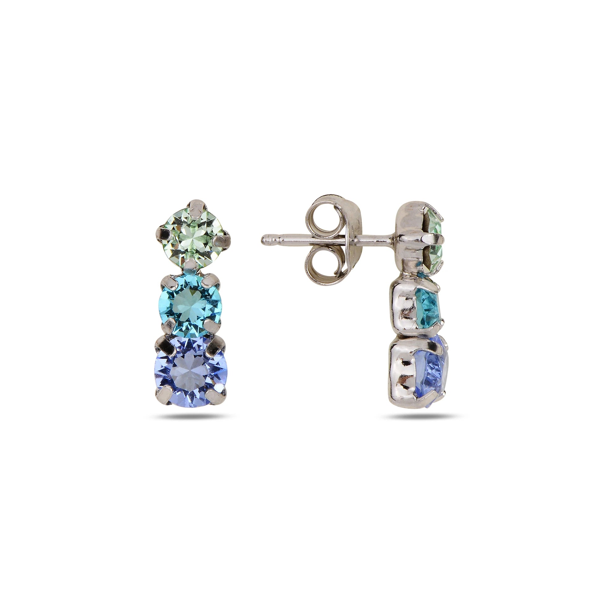 Gold Mini Cluster Earrings - Timeless Modern Design