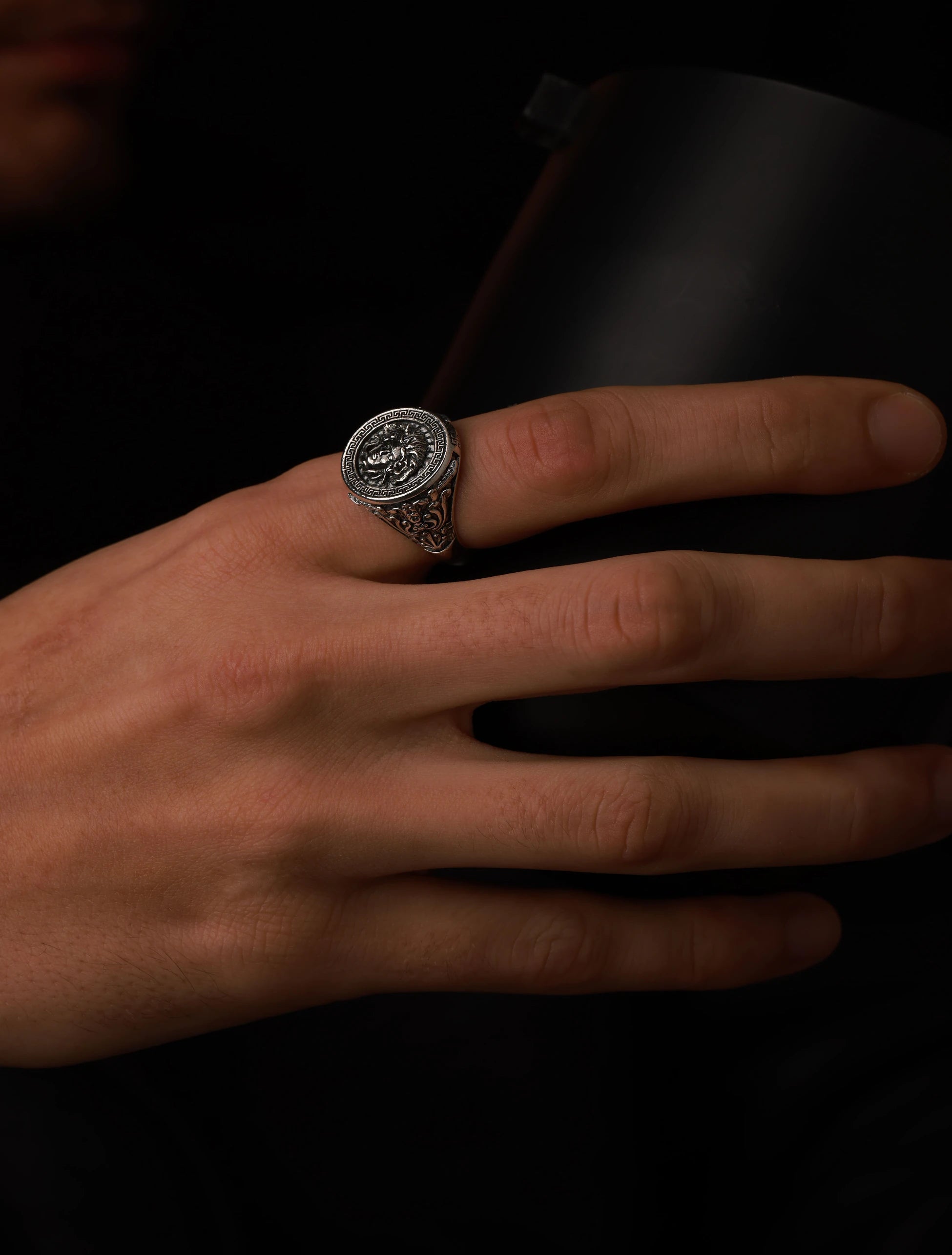 Premium Artisan Medusa Statement Ring
