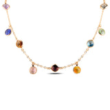Sterling Silver Swarovski Crystal Pendant Necklace - Minimalist Bezel Set