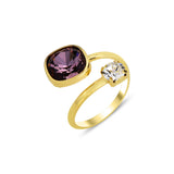 Iris Bloom Ring - Effortlessly Chic & Feminine Design