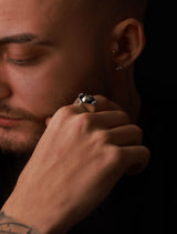 Unique Statement Skeleton Claw Ring