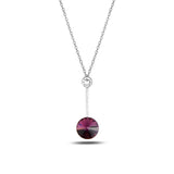 Delicate Punto Pendant Necklace - Modern Minimalist Design
