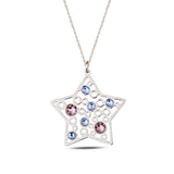 Vibrant Tree of Life Pendant Necklace - Personal Growth & Uniqueness