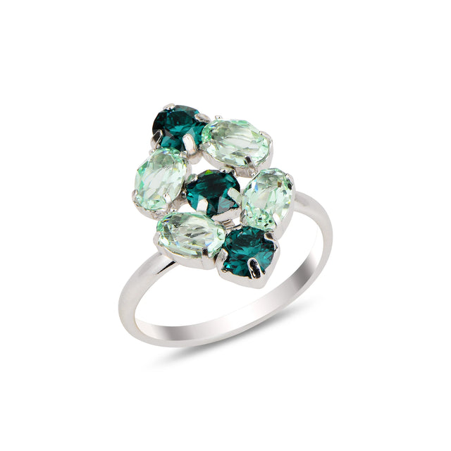 Contemporary Bold Statement Ring - Jupid Sculptural Elegance