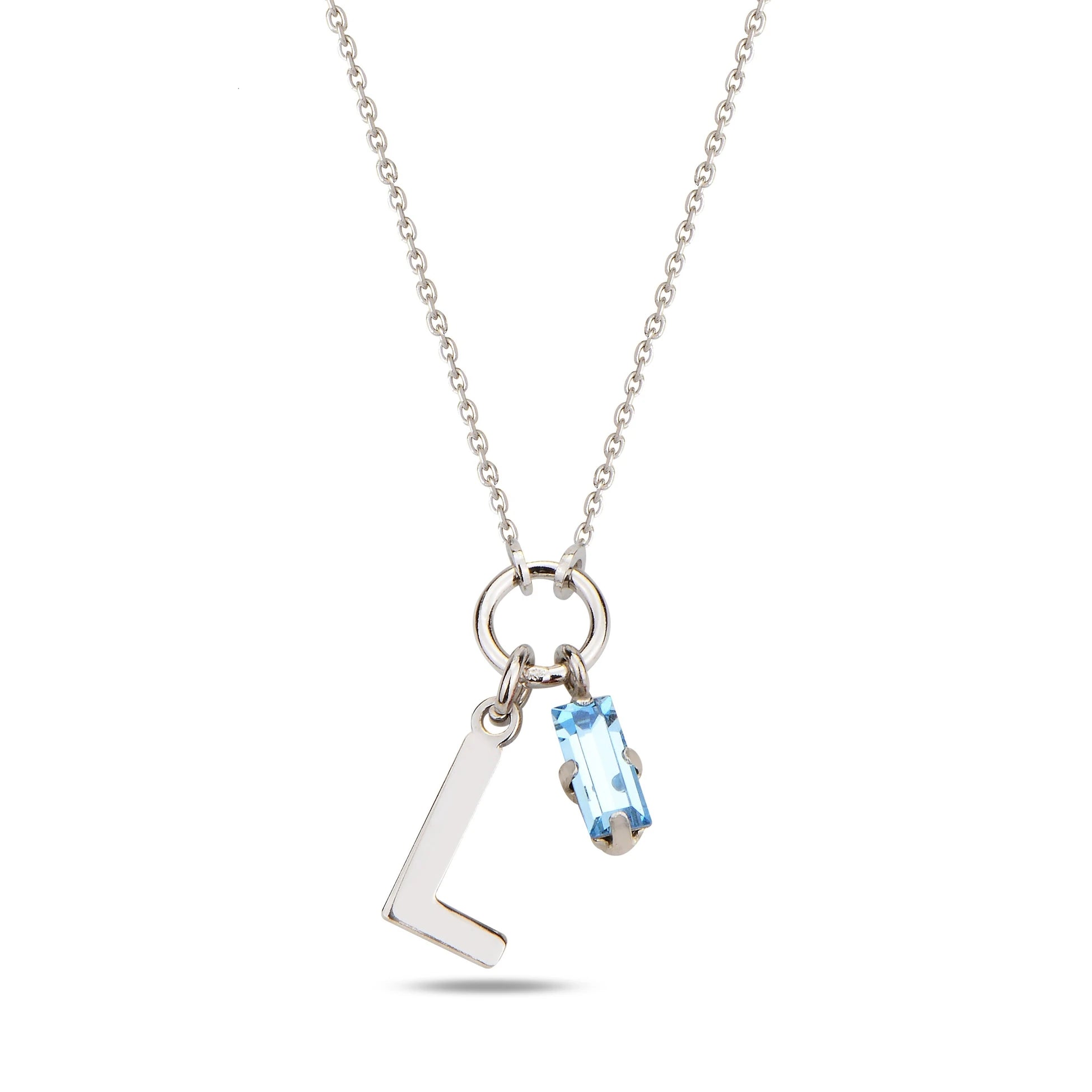 قلادة حرف توقيع - أناقة دقيقة مخصصة