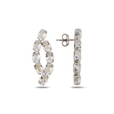 Elegant Earrings - Salacia Ocean-Inspired Fluid Design