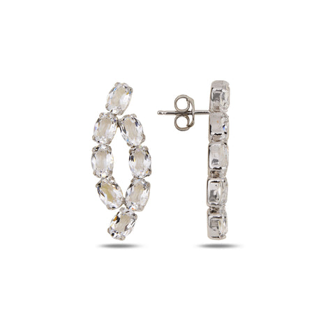 Elegant Earrings - Salacia Ocean-Inspired Fluid Design