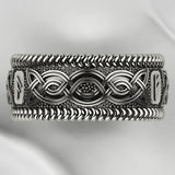 Premium Artisan Nordic Knot Ring