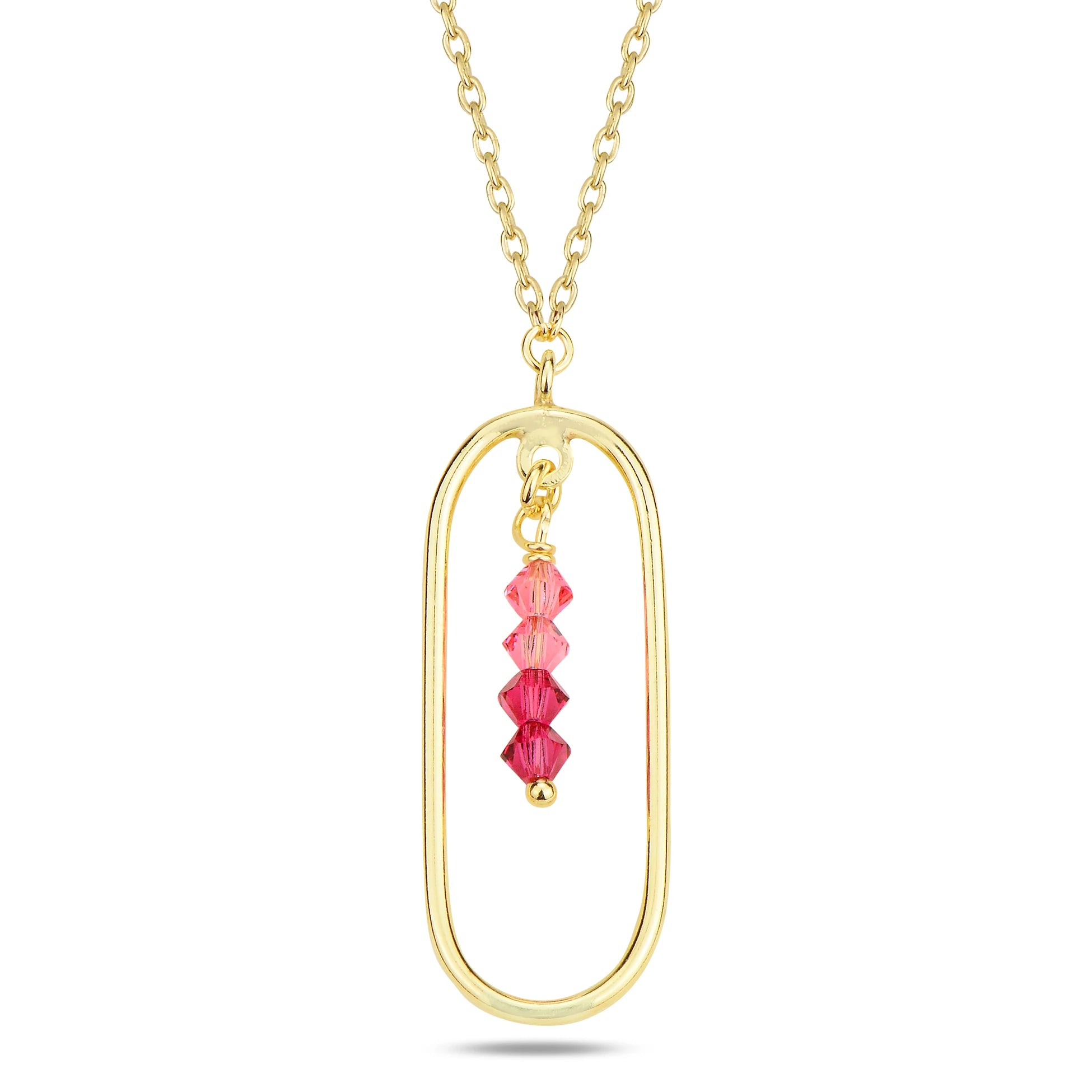 Collier Perle Ovale Brillant - Style Pendentif Élégant