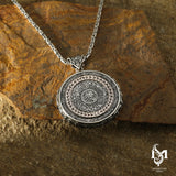 Men's Tree of Life Medallion Pendant - Symbolic Heritage Style