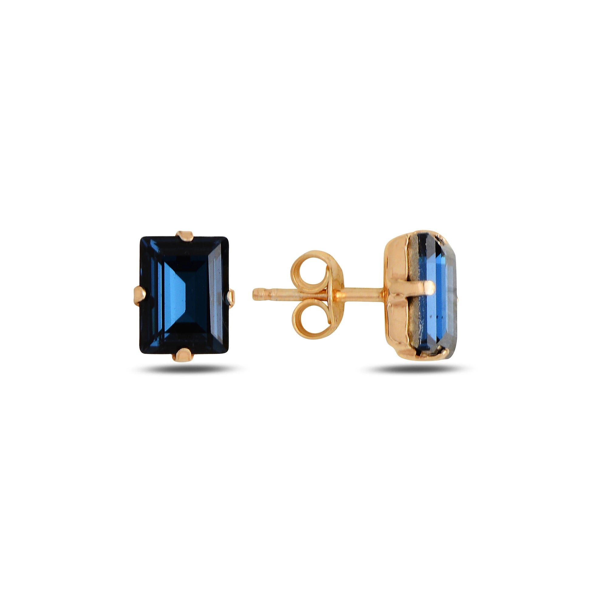 Pendientes Elegantes de Baguette - Diseño Minimalista con Brillo Luminoso