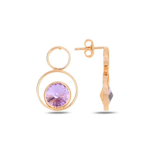 Vintage-Inspired Infinity Earrings - Elegant Everlasting Design