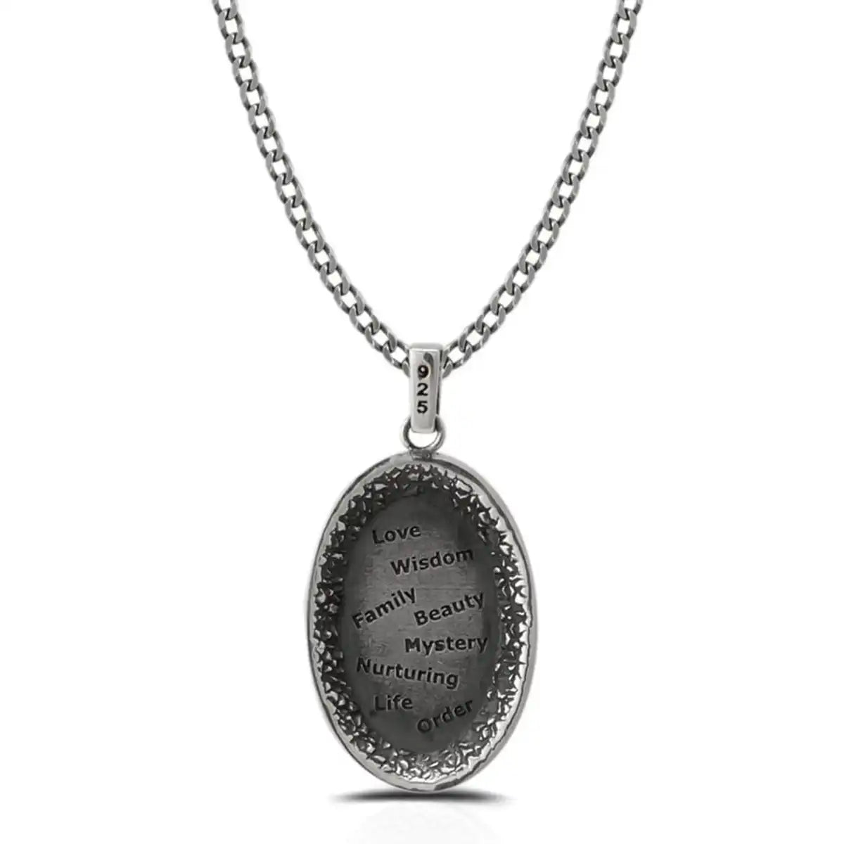 Sterling Silver Nymph Necklace - Ethereal Goddess Pendant