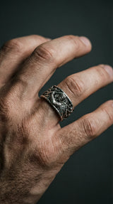 Premium Artisan Archangel Michael Justice Sword Ring