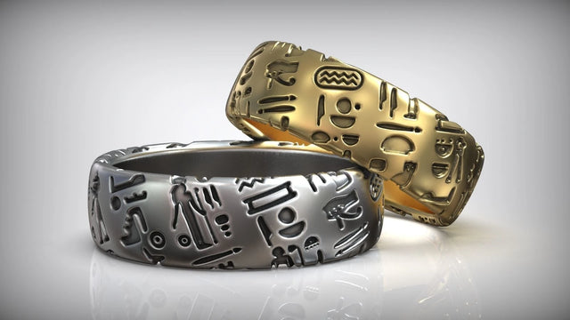 Premium Egyptian Secret Ring