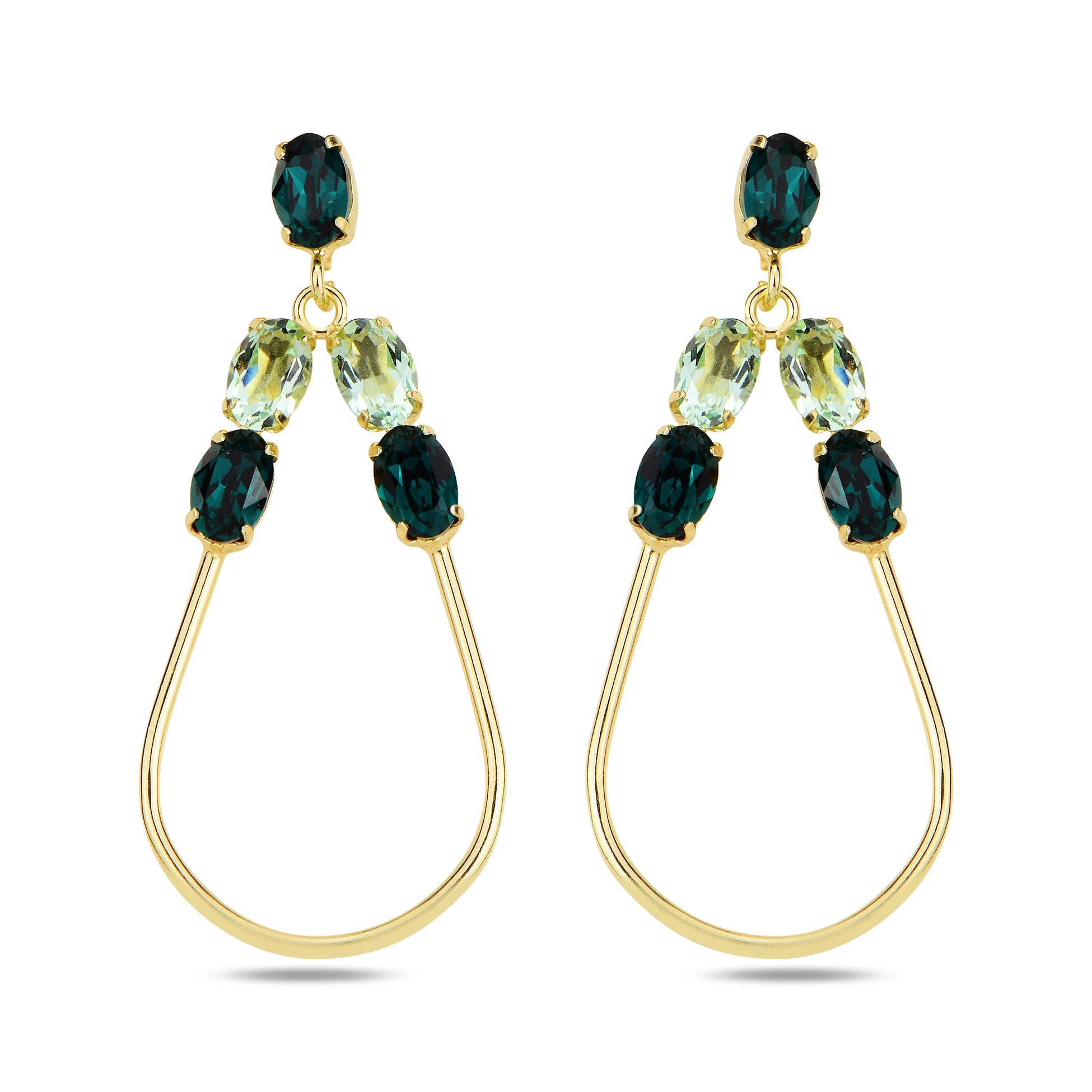 Refined Oval Earrings - Smooth, Polished Finish for Everyday Elegance