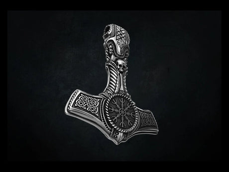 Premium Norse Mythology Mjolnir Pendant Necklace