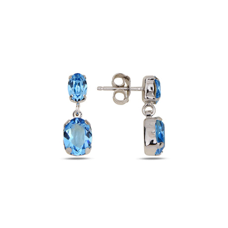 Exquisite Rounded Duo Earrings - Contemporary Elegance & Style