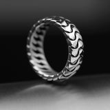 Sterling Silver Ring - Distinctive Modern Design
