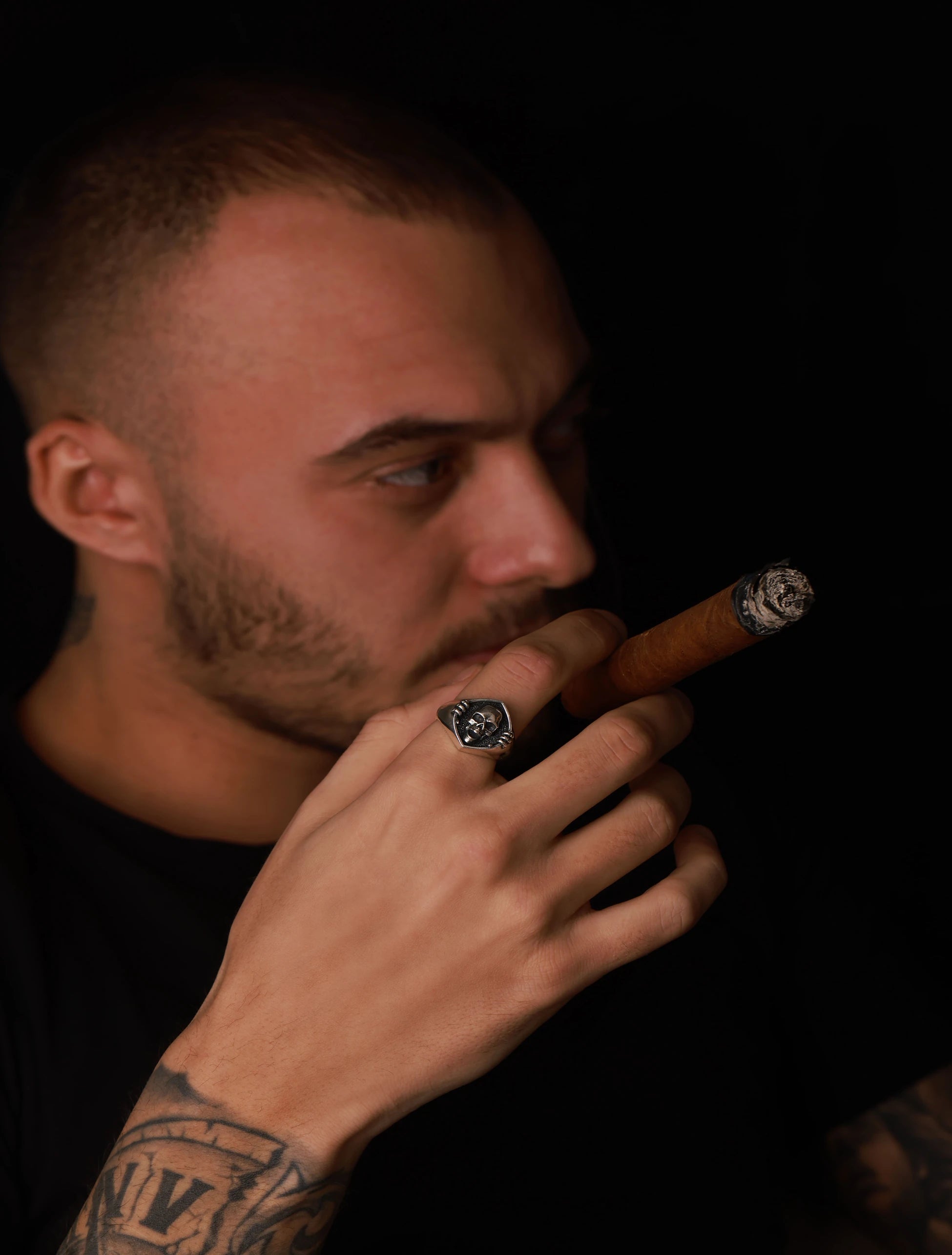 Unique Statement Skeleton Claw Ring
