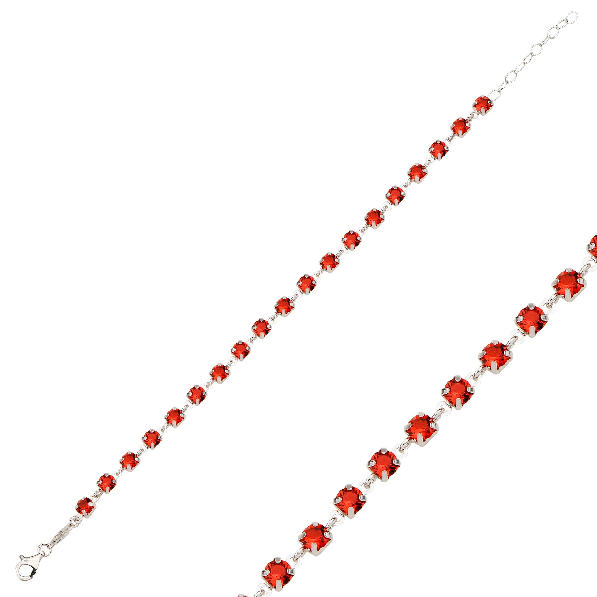 Oslnivý náramek Eternity s krystaly Swarovski - stříbro 925 sterling