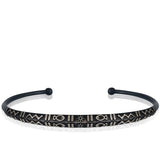 Sterling Silver Wave Bracelet - Graceful Fluid Design