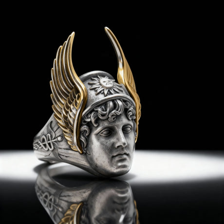 Elegant Winged Statement Ring