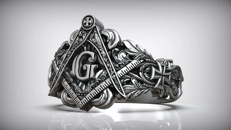 Premium Masonic Fraternal Ring