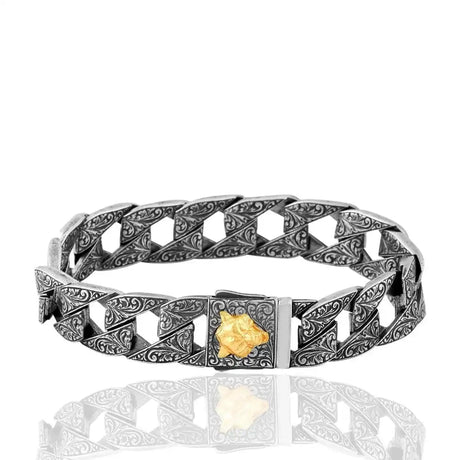 18K Gold Plated Sterling Silver Ubbe Bracelet - Everyday Elegance
