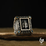 Men's Heritage Victory Ring - Bold Intricate Design