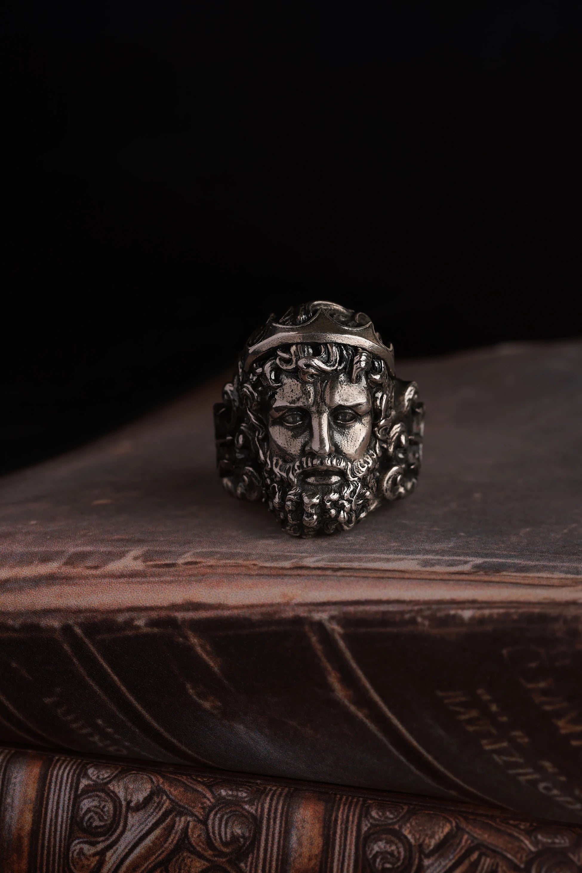 Premium Handcrafted Poseidon Design Ring