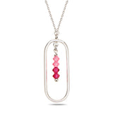 Collier Perle Ovale Brillant - Style Pendentif Élégant