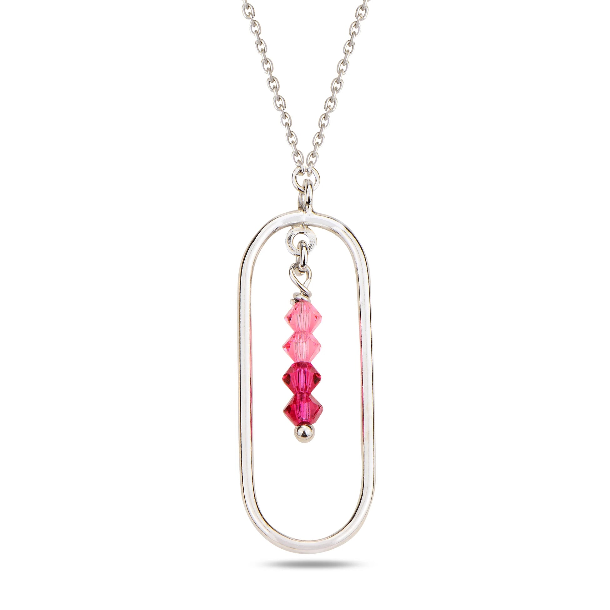 Collier Perle Ovale Brillant - Style Pendentif Élégant