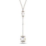 Elegant Minimalist Long Chain Necklace - Shimmering Design