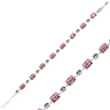 Sparkling Cubic Zirconia Full Eternity Bracelet - Bold Statement