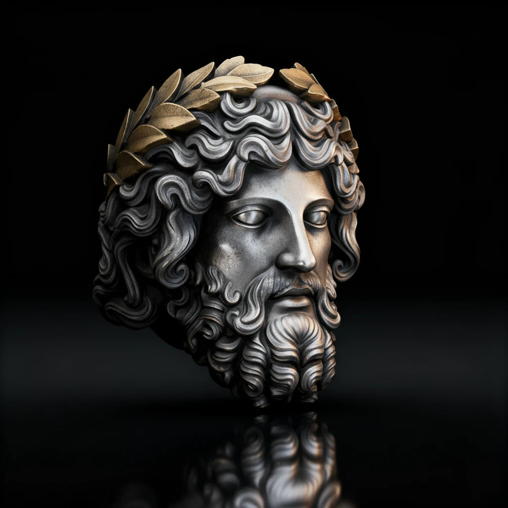 Premium Mythology Inspired Zeus Ring